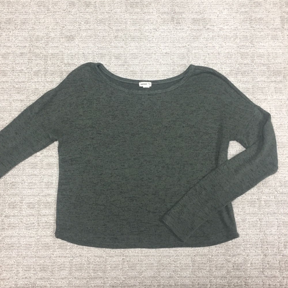 Garage Cropped Sweater